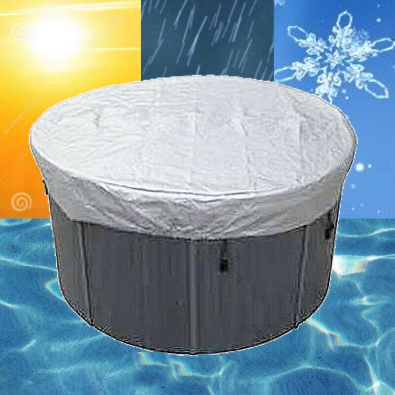 1pc Round Bathtub SPA Waterproof Cover Canopy Daily Cover Dust Cover Oxford Cloth Shade Bath Proof Waterproof Newly