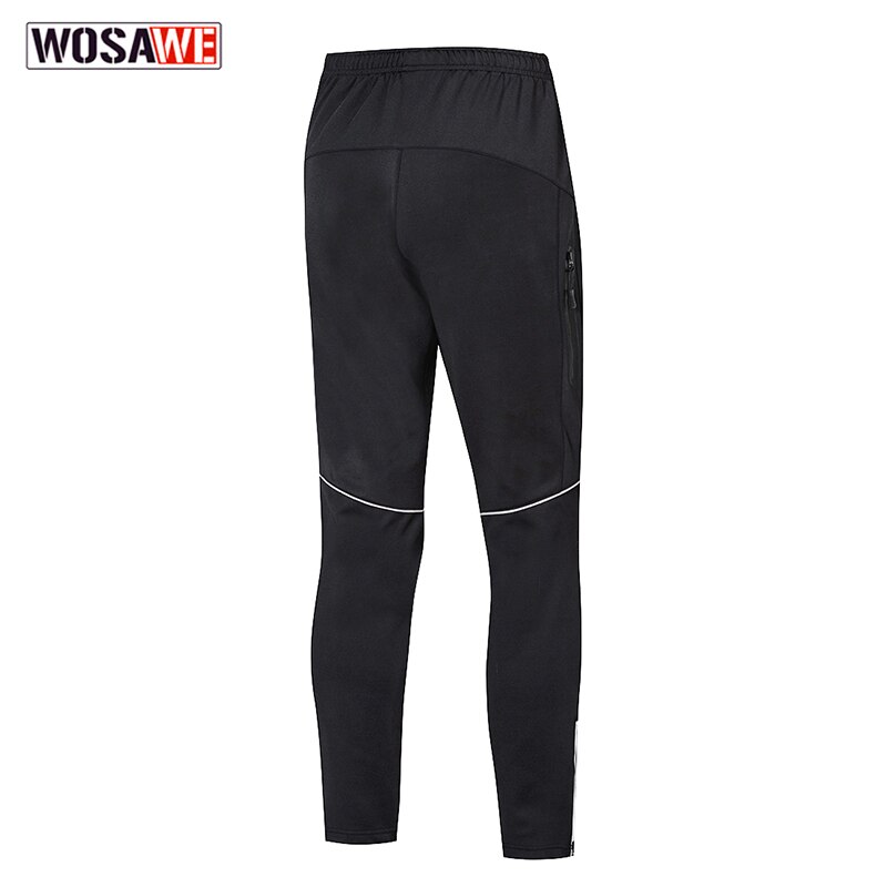 Winter fietsbroek winddichte broek warme fietsbroek lange sport fiets fitnessbroek reflecterende fietskleding