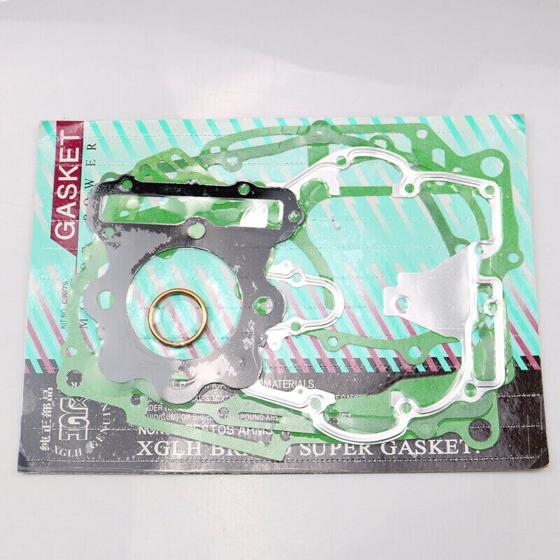 Engine Case Cover Gasket Cylinder Kit Set For Honda XR250 1985-95