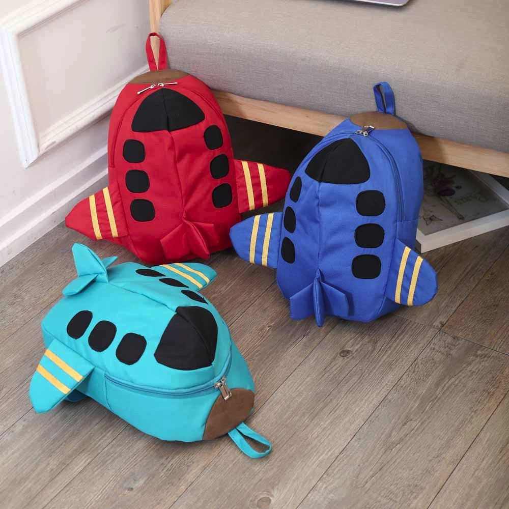 Mignon enfant bambin Schoo sacs avion sac à dos maternelle enfants filles garçons cartable 3d dessin animé Animal sac Mochila Mujer # T2G