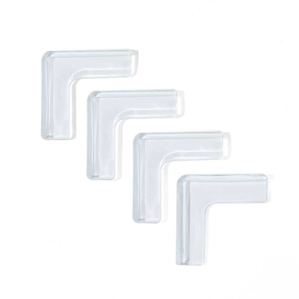 4 Stuks Baby Silicone Veiligheid Protector Tafel Hoek Bescherming Van Kinderen Anticollision Edge Hoeken Guards Cover Voor Kid: T