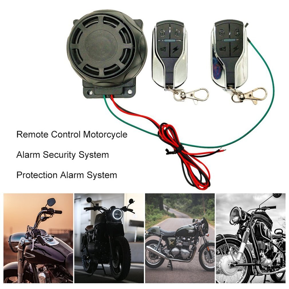Remote Control Motorcycle Alarm Security System Motorcycle Theft Protection Bike Moto Scooter Motor Alarm System