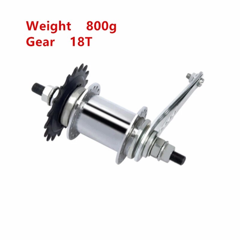 Bujes de freno inverso para bicicleta, Apertura trasera y delantera, eje de 100mm y 120mm, negro y plateado, 32 agujeros, piezas de rueda de llanta de bicicleta de una sola velocidad