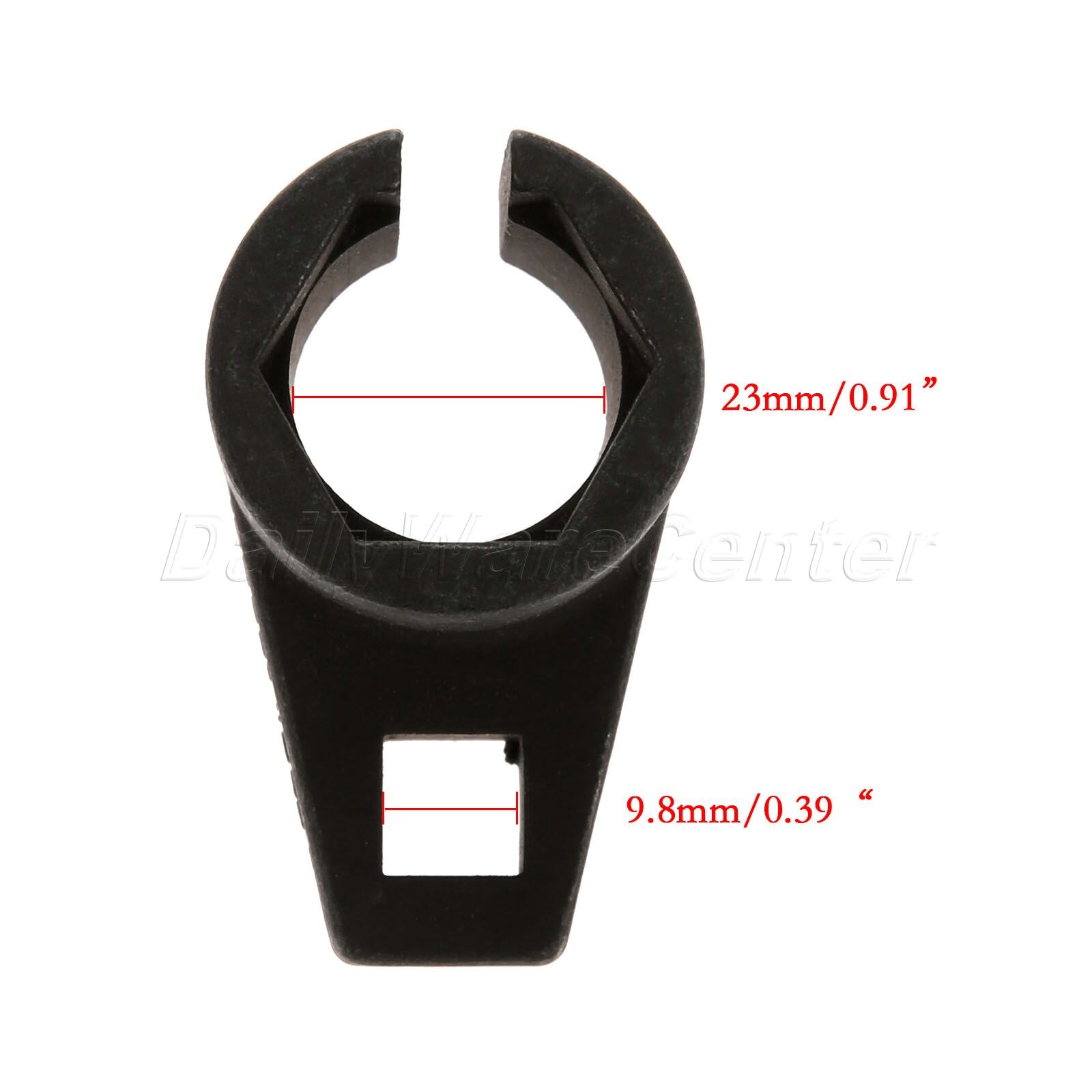 1Pc 3/8" DR. 7/8" 22mm Offset Oxygen Sensor Socket Wrench Vacuum Switch Flare Nut Auto Repair Tools