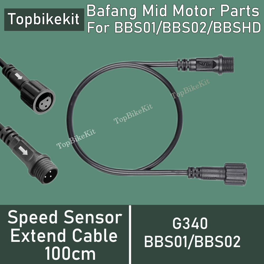 Bafang Speed Sensor Extension Draad 100 Cm Kabel Voor Bafang Mid Motor Speed Sensor Bafang Centrale Motor BBS01/BBS02/BBS03/Bbshd