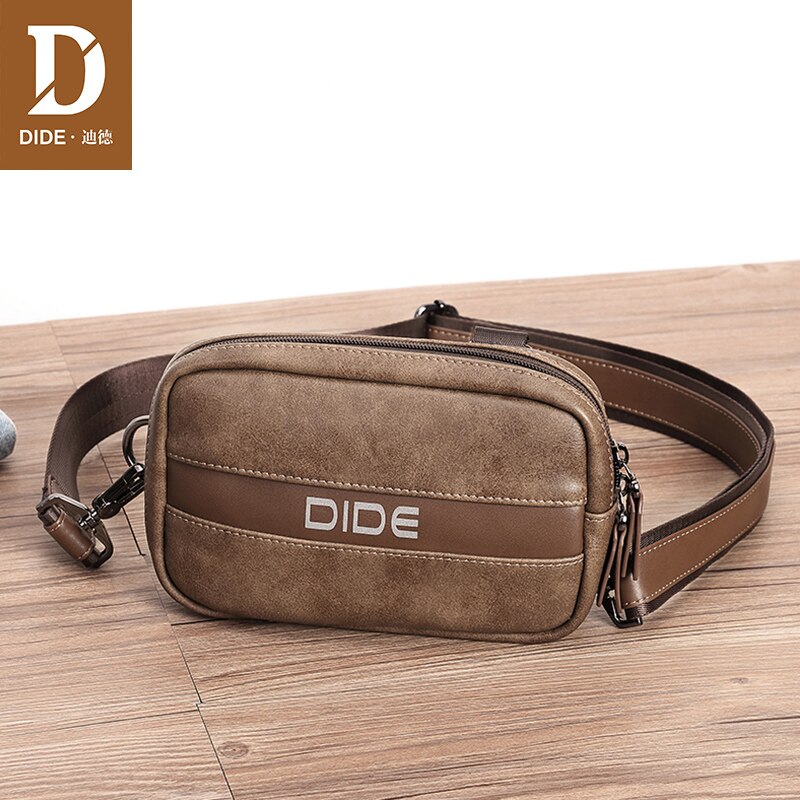 DIDE Casual Handbag Men Messenger Bag Male Shoulder Hand bags iPad Mini Small crossbody bags Waist Purse organization