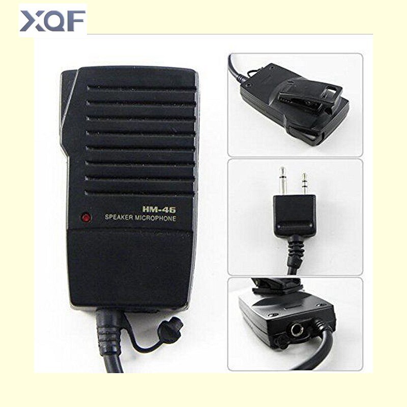 HM-46 Handheld Speaker Mic Microfoon Voor Icom IC-V8 V82 V85 IC-T2H IC-T7H T8A 2AT E90 W32A Radio