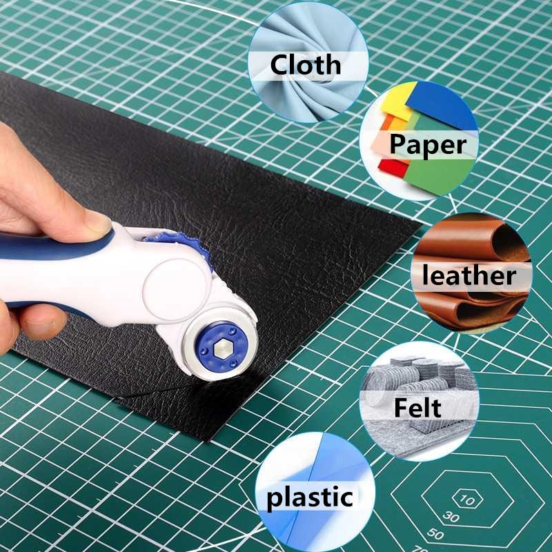 Round Head Utility Knife Can Be Used To Cut Paper, Cut Cloth, Cut Leather, Felt, Plastic Knife, Round Blade, Hob Cutting Tool