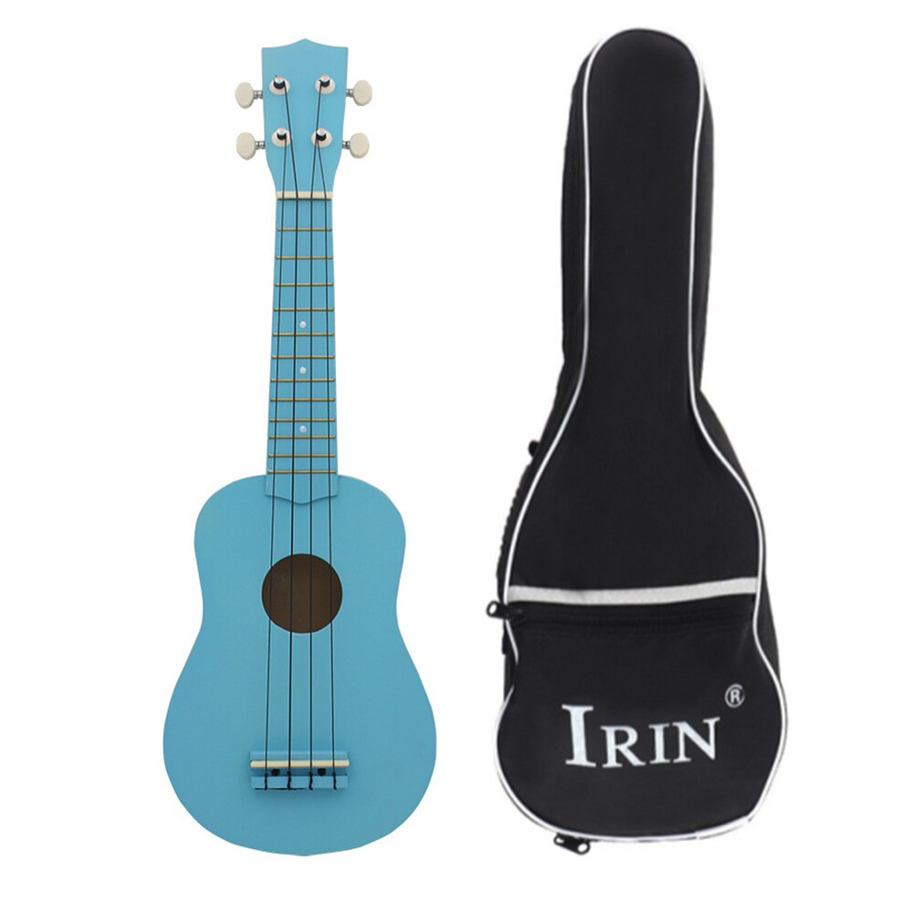 21Inch Ukulele Basswood Four Strings Multiple Colour Mini Guitar Musica Instrument With Ukulele Bag Tuner for Kids and Beginner: Blue