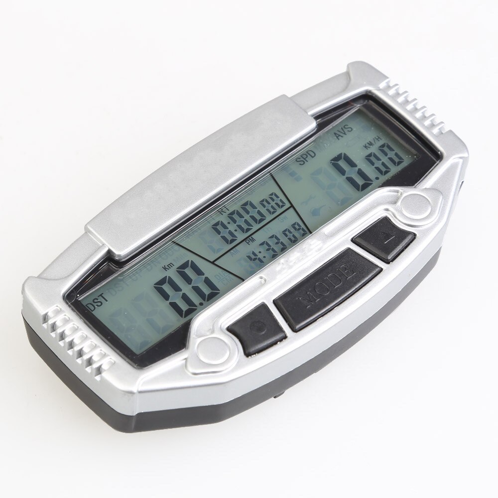 Waterproof 15 Function LCD Bike Bicycle Odometer Speedometer Cycling Speed Measuring Tool Outdoor Cycling Riding Accessories