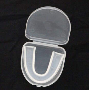 Protector bucal de goma transparente para dentadura , Sanda de boxeo para proteger los dientes, para Taekwondo y Karate: Default Title