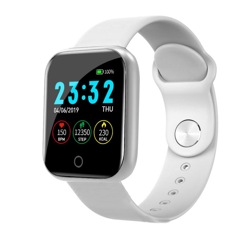 Mode Digitale Horloge Vrouwen Sport Mannen Horloges Elektronische Led Mannelijke Dames Polshorloge Voor Vrouwen Mannen Klok Vrouwelijke Polshorloge: WHITE