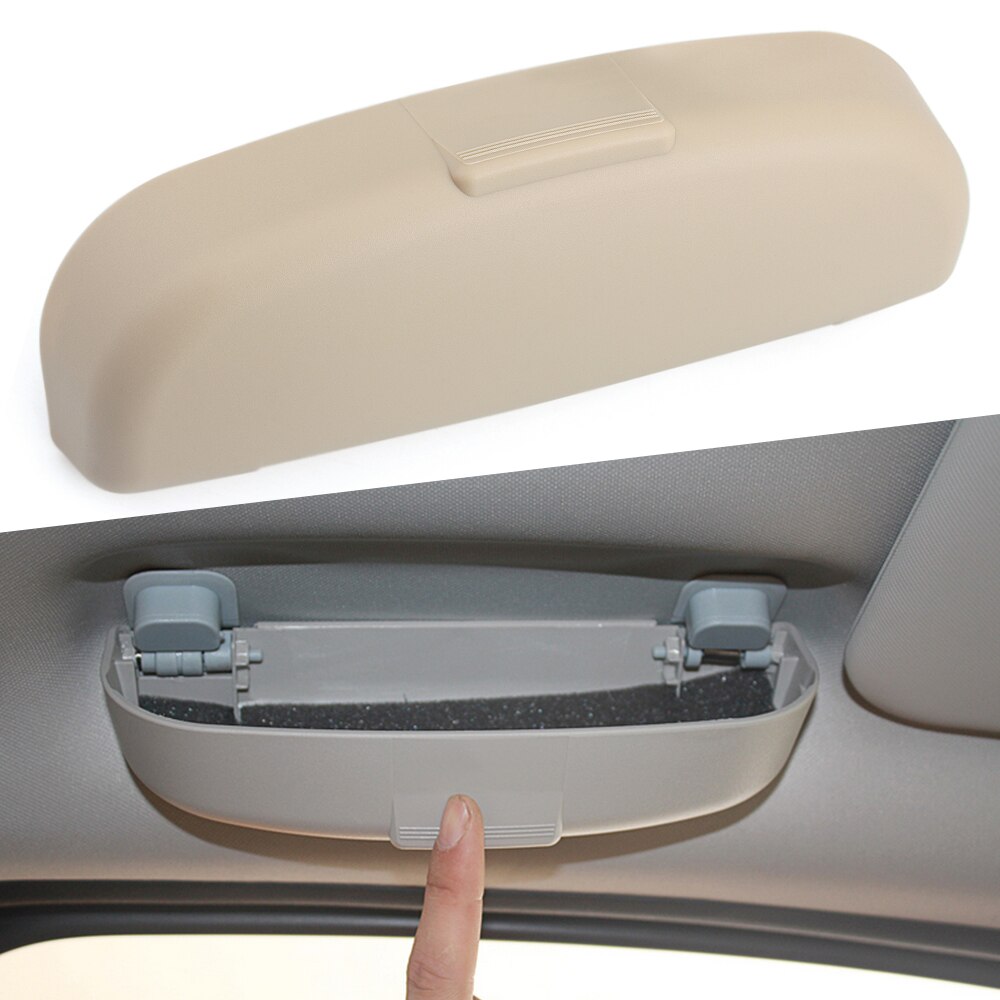 Bilsolglasögonhållare box glasögonfodral för vw caddy ford kuga skoda fabia peugeot 5008 astra h suzuki gsxr kia carens