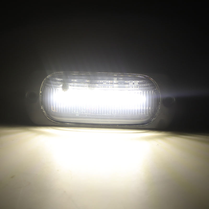 12 LEDs Truck Zijmarkeringslichten Auto Externe Verlichting Signaal Indicator Lamp Waarschuwing Staart Achterlicht voor Trailer Vrachtwagen bestelwagen 12 V 24 V