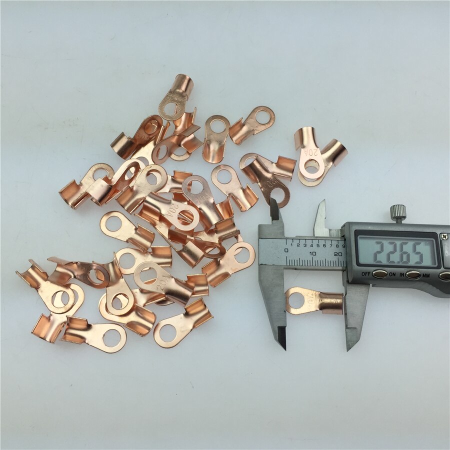 STARPAD Motorcycle battery electric car battery adapter cable to connect the ear clip copper wire tail clamp terminals Line Card
