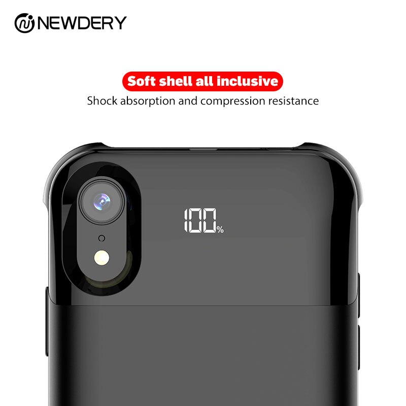 Wireless magnetic battery case for iphone X/XS XR XS MAX 11 11pro max 5000mAh-5500mAh charging case with digital display