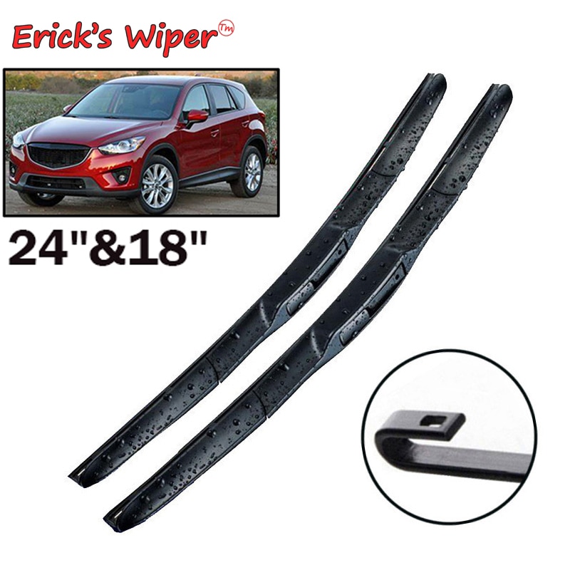 Erick 'S Ruitenwisser Ruitenwisser Blades Voor Mazda CX-5 CX5 Ke - Voorruit Voorruit Voorruit 24 "+ 18"