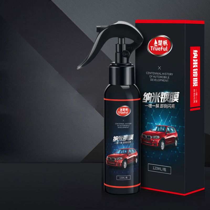 120ml auton nano pinnoite kiillotus spray vaha maalattu autonhoito nano hydrofobinen pinnoite agentti