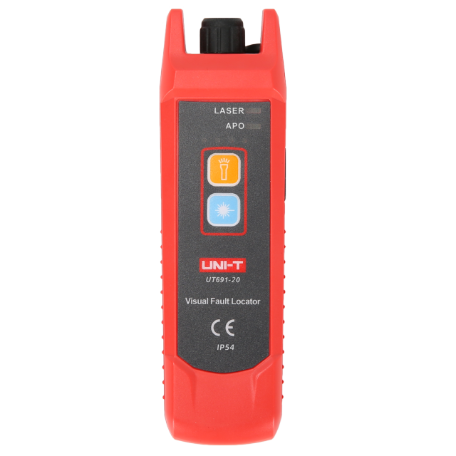 UNI-T UT691 Visual Fault Locator 15 Km Red Light Pen Optical Fiber Tester Red Light Source Test: UT691-20