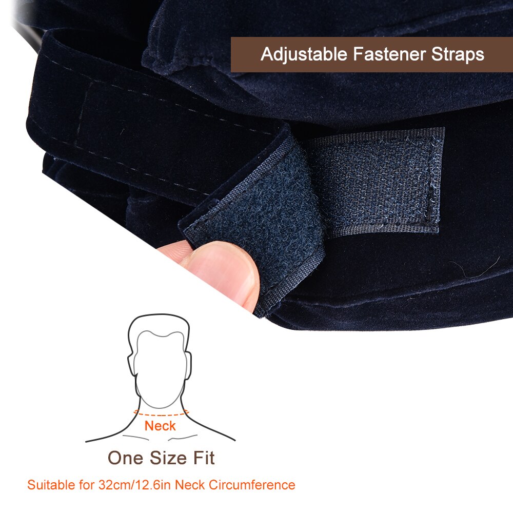 Inflatable Air Neck Traction Device Soft Neck Cervical Collar Pillow Pain Relief Tractor Neck Posture Corrector Stretching Brace