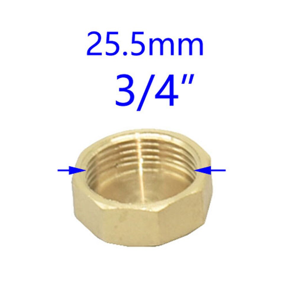 Brass 1/2 3/4 Inch Male Female End Water Stop Thre... – Grandado