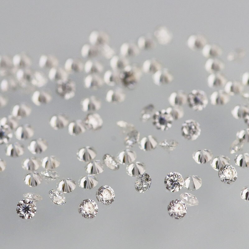 Provence sieraden melee sterren edelsteen losse moissanite diamanten kleine maat ef kleur bijna 0.006ct*185 stuks/verpakking fijnste