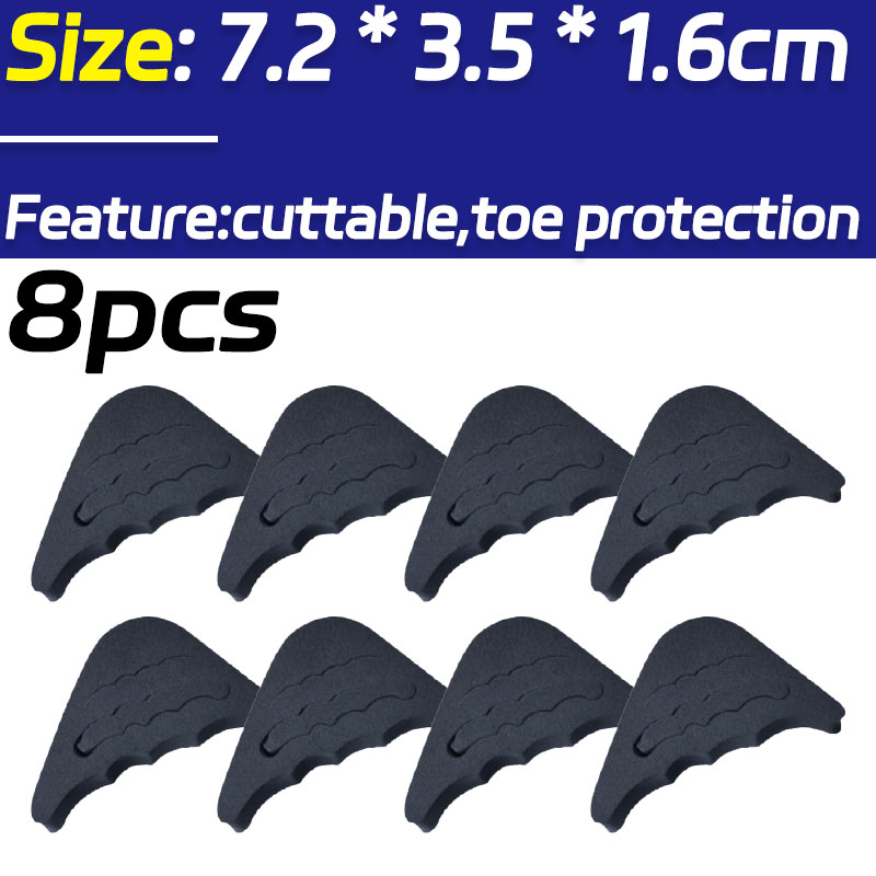 Botas con almohadilla para el antepié de tacón alto para mujer, medias plantillas acolchadas, reducen el tamaño del zapato, almohadilla para el pie, insertos protectores ligeros para zapatos: Gris