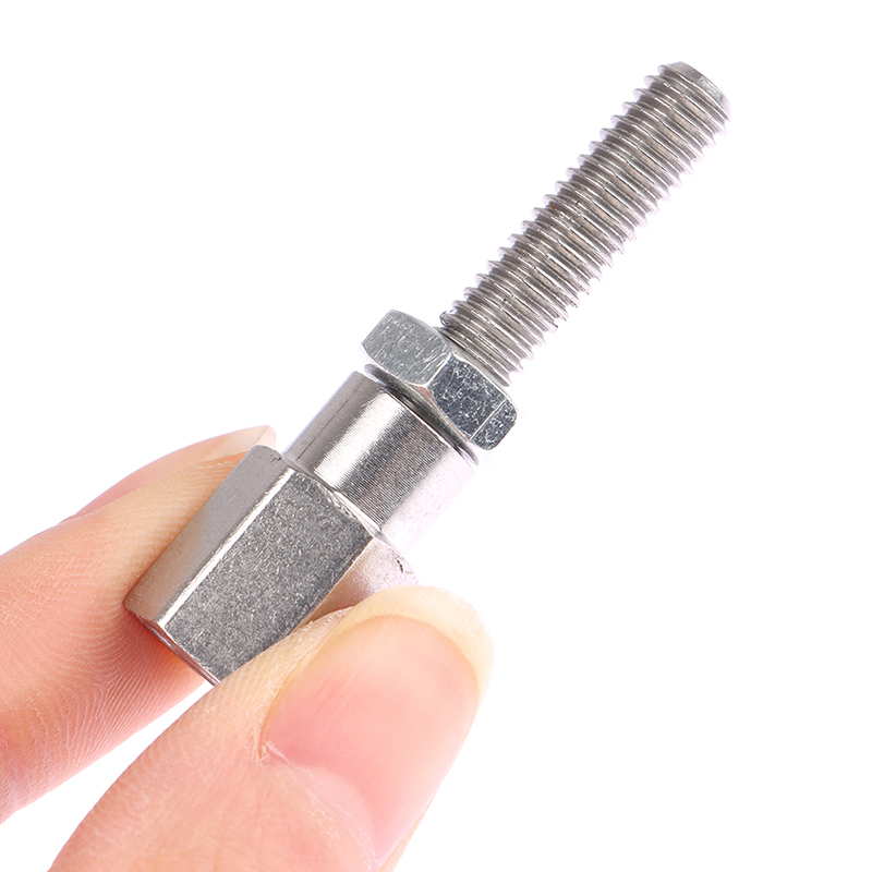 Motocicleta Scooter Adaptador Espelho Traseiro, Rosca Alongar e Aumentar Parafusos, 6mm a 8mm