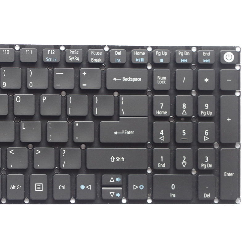 Clavier anglais rétro-éclairé 28 broches, pour Acer Aspire 5 A515-51 A515-41 A515-51G A517 A517-51-5832 A517-51G A517-51G-52LB