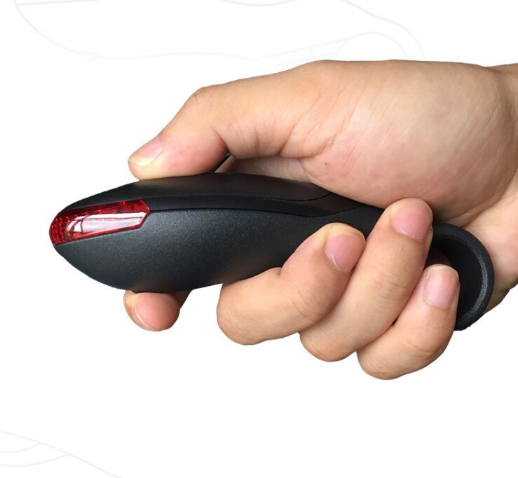 The side handle of the bike has LED lights handle bar Turn signal indicator lamp bicycle lamp