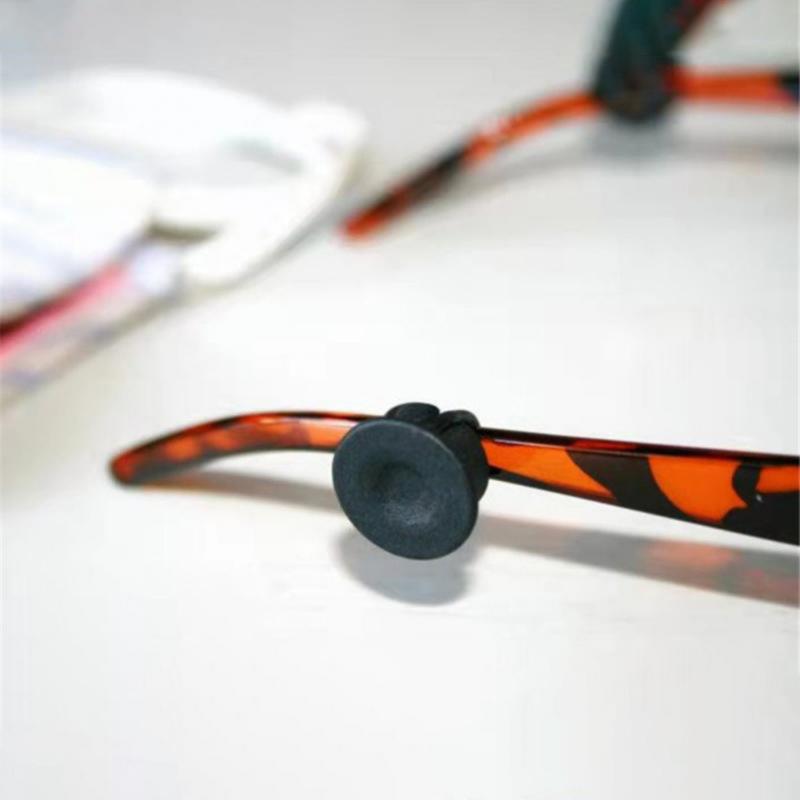 1pair Adjustable Silicone Rubber Ring Connector Face Convenient Silicon Ear Saver Mask Strap Extender Hooks Glasses Chain