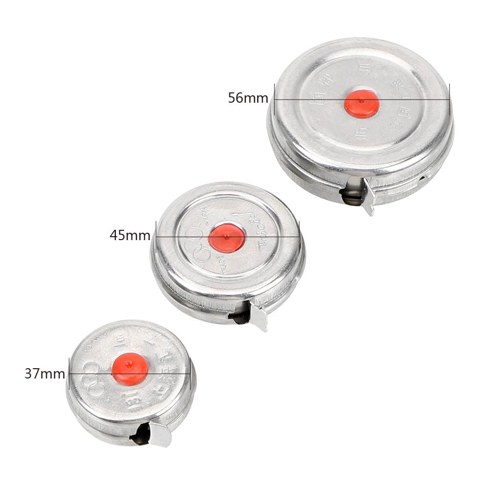 NICEYARD Mini Retractable Tape 1m 2m 3m Woodworking Tape Measure Measuring Tool Stainless Steel for Home Factory Office