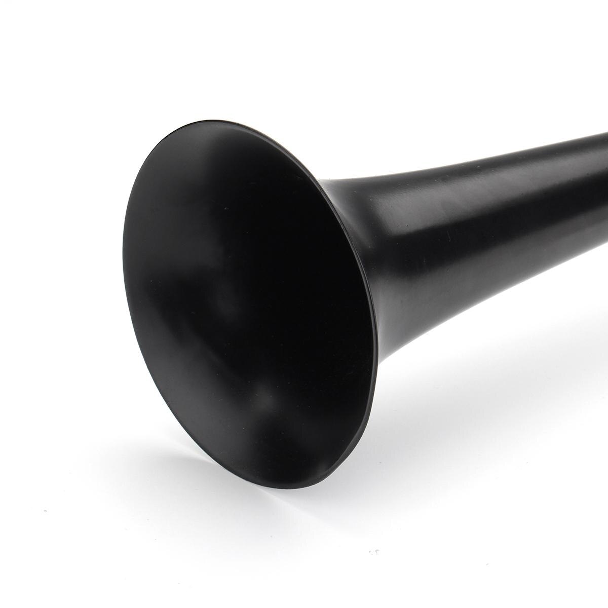 Klaxon à Air de Signal 12-24V 150db, Tube Long unique, noir, klaxon de voiture, Super fort, haut-parleur pour trompette, pour bateaux et trains