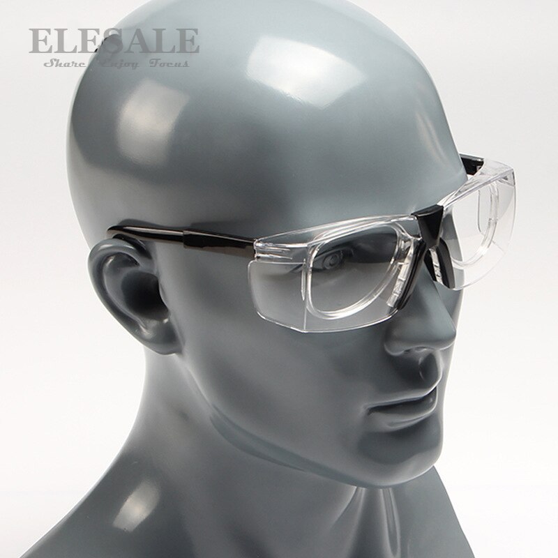 Óculos protetores antirrespingo, proteção de olhos para trabalho, resistente a impacto, com lente óptica, armação para carpinteiro