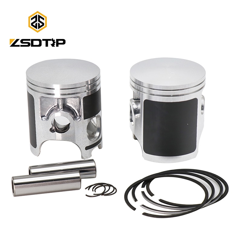ZSDTRP-Kit de pistón para YAMAHA RD350, mejorado a 64mm, STD RD350, cilindro de motocicleta de calibre estándar