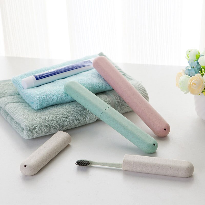 Portable Kids Toothbrush Storage Box Travel Toothbrush Holder Case Camping Anti-Bacterial Toothbrush Cover