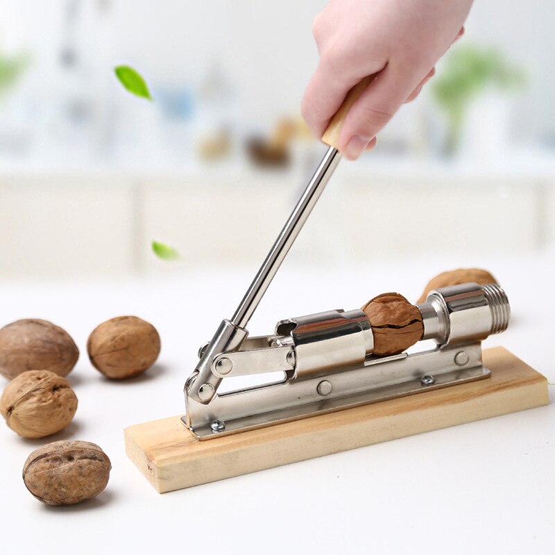 1pc Heavy Duty Pecan Filbert Walnut Nut Hazelnut Hazel Cracker Nutcracker Clamp Plier Sheller Crack Almond Kitchen Clip Tool