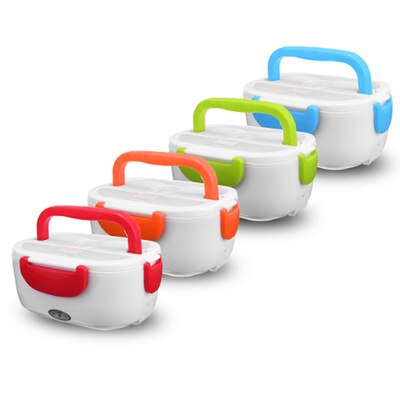 Lunchbox Voedsel Container Draagbare Elektrische Verwarming Voedsel Warmer Heater Rijst Container Servies Sets Voor Thuis
