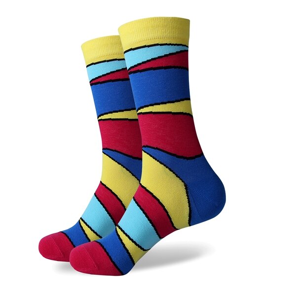 Spiel-hoch Bunte ARGYLE SOCKE spaß herren Baumwolle Socken Hochzeit Socken Freies uns größe (7,5-12): 404