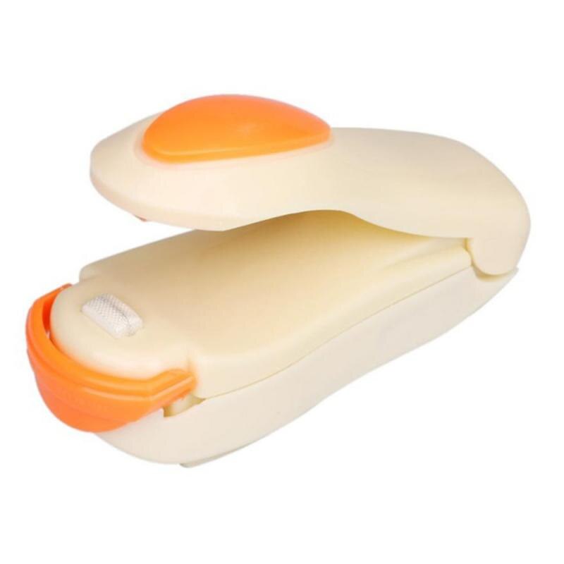 Portable Mini Household Sealing Machine Plastic Heat Sealer hand pressure sealing machine pulse Snack Food Bag Travel Kitchen