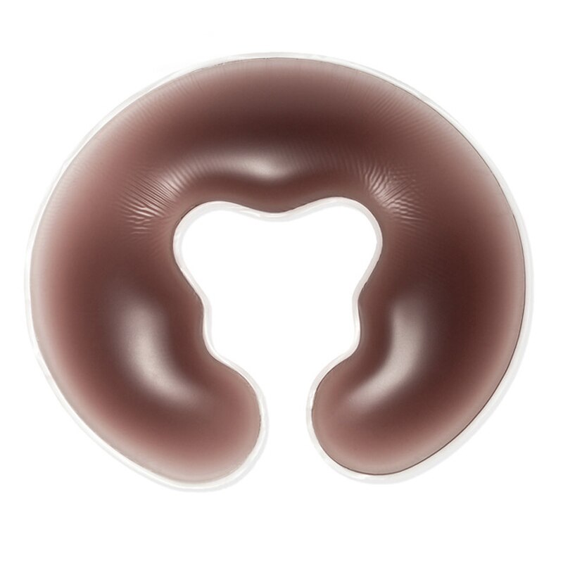 1pcs 650g Soft Silicon Spa U Shape Massage Pillow Spa Gel Pad Face Relax Body Massage Cradle Cushion Health Care