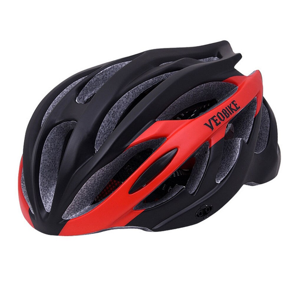 40# Bicycle Helmets Ultralight Outdoor Bicycle Helmet Cycling Bike Split Helmet Mountain Road Bike Cycling Bicycle Helmets: RD