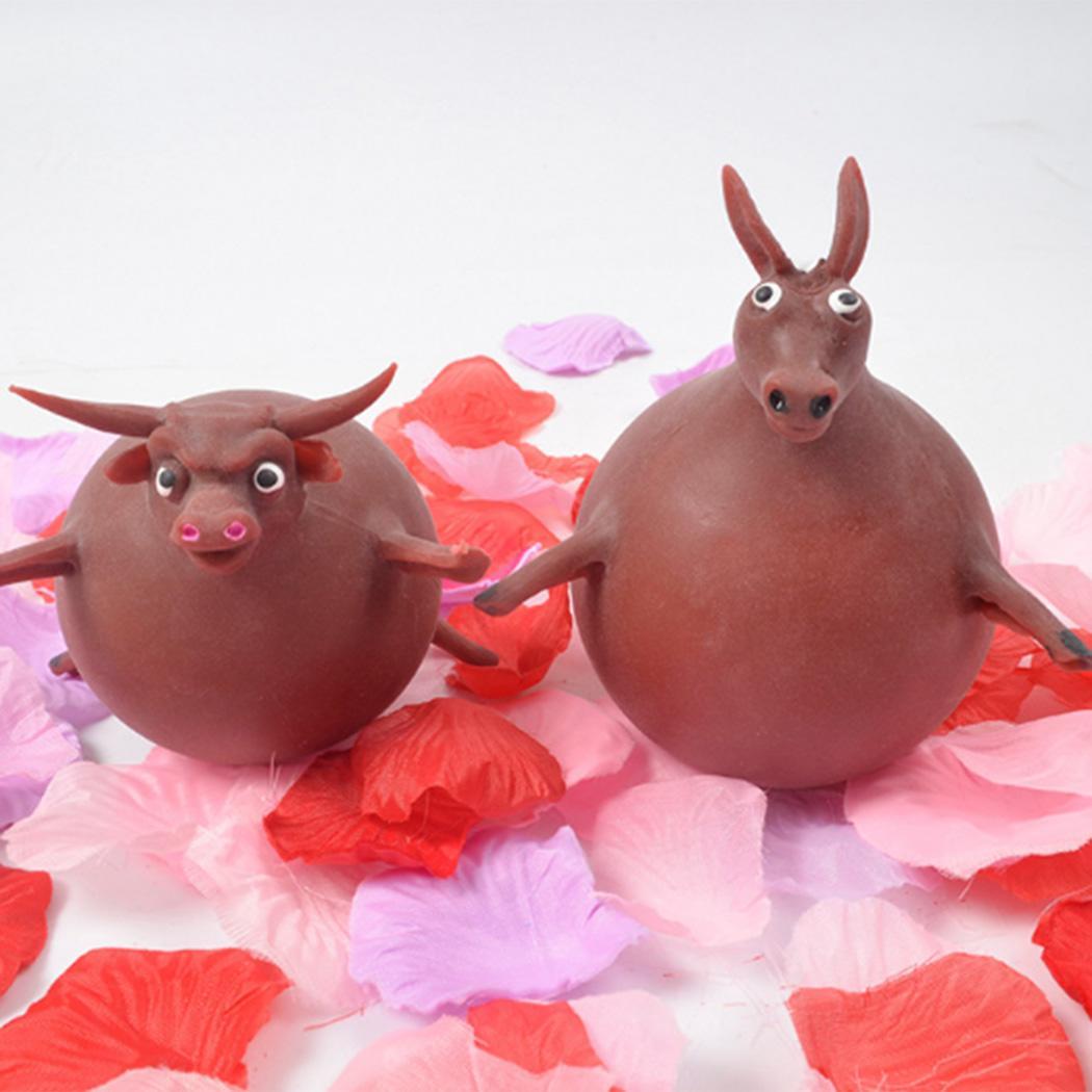 Leuke Cartoon Dier Hand Knijpen Angst Over 15 Jaar oude Release Decompressie Speelgoed Spoof,