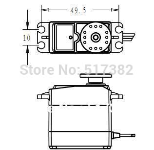 Freeship servo 360 degree Continuous Rotation Servo DS3115 Metal gear arduino servo Digital servo 15kg/cm