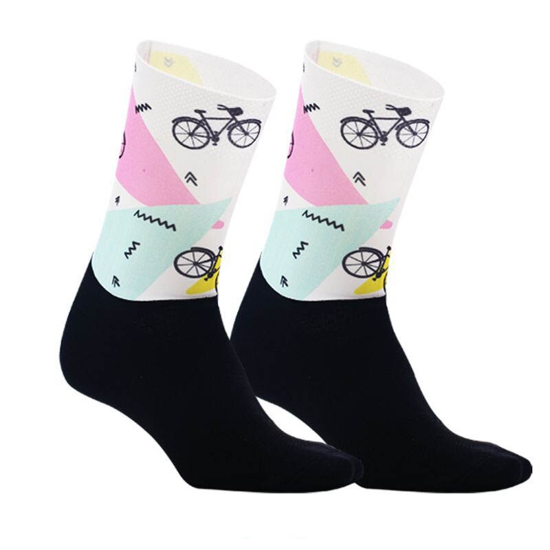 2020 qualidade nova unisex meias de ciclismo dos homens ao ar livre montar esportes wearproof calçado de bicicleta para meias da bicicleta estrada correndo basquete: 11