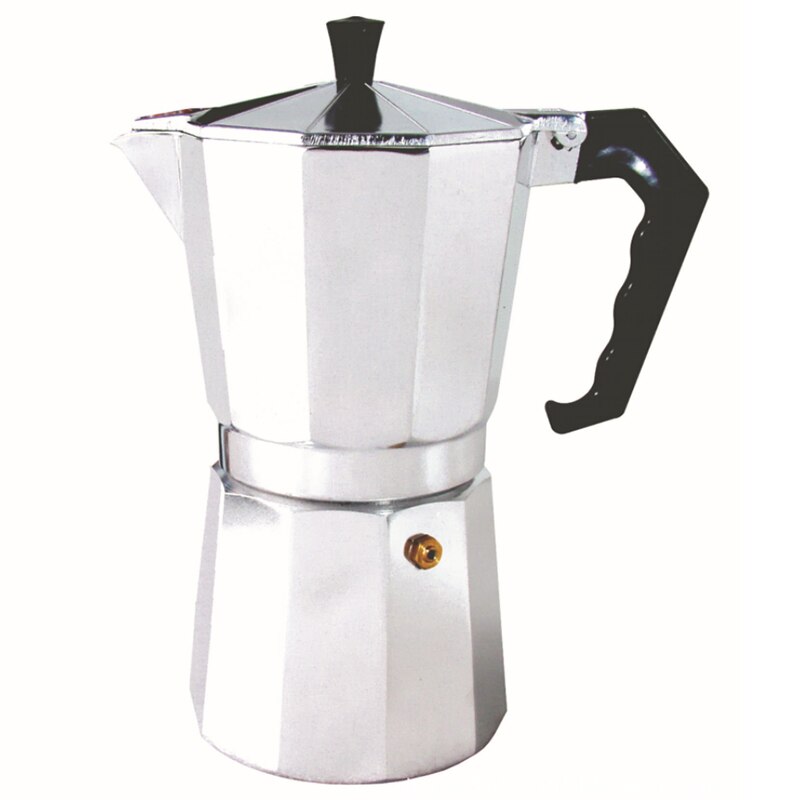 50/100/150/300/450/600ML Huishoudelijke Aluminium Latte Mokka Koffie Pot Kachel Espresso maker Tool Schoon voor Home Office Koffie: 600ML
