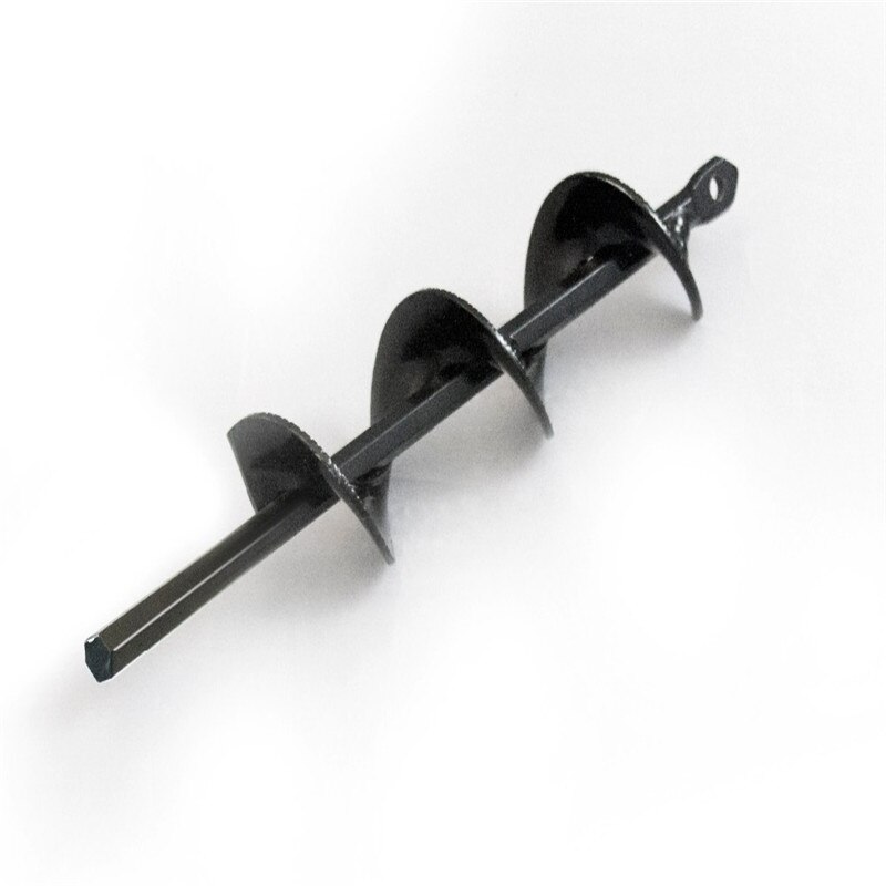 Garden Auger Spiral drill Roto flowerpot Bulb Tree HEXAGONAL drill auger Garden Gardening Bedding Hole Planting Excavator Tool