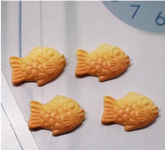 Fish Biscuits With Hook Charms For Slime DIY Polymer Filler Addition Slime Accessories Toys Lizun Modeling Clay Kit For Children