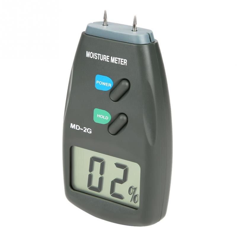 MD-2G LCD Digitale 2 Pin Hout Vochtmeter Digitale Vochtmeter Detector Hout Hygrometer Vochtigheid Tester Meetinstrumenten MD-2G LCD Digitale 2 Pin Hout Vochtmeter Digitale Vochtmeter Detector Hout Hygrometer Vochtigheid Tester Meetinstrumenten