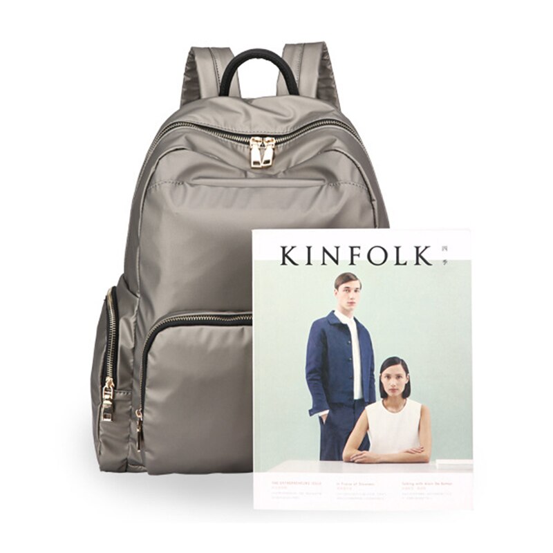 Rugzak dames rugzak dames schoudertas effen kleur schooltas voor tienermeisjes dames reistas rugzak